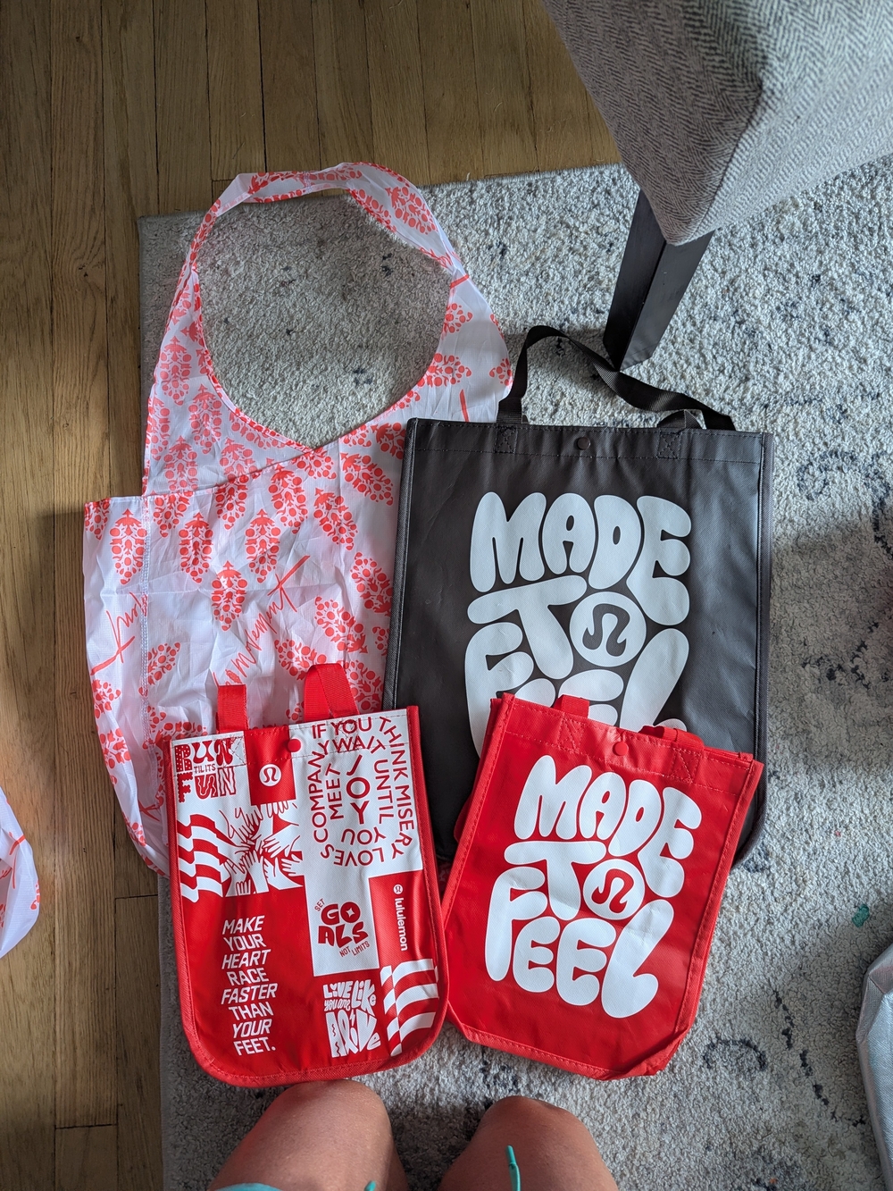 lululemon & Free People Totes